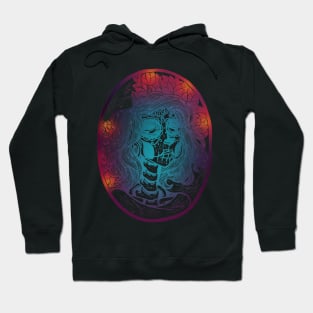 The Witching Hour in Technicolour Hoodie